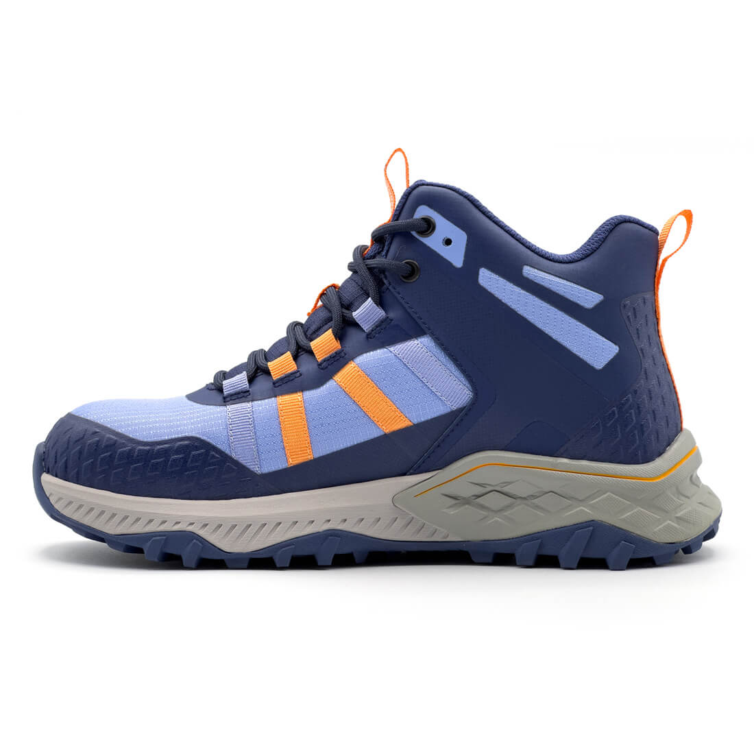 Avenger Aero Trail Mid Women's Waterproof Composite-Toe Work Boot Light Blue A8813 Detail