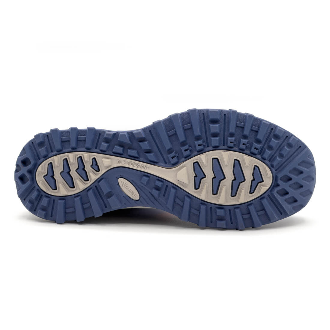 Avenger Aero Trail Mid Women's Waterproof Composite-Toe Work Boot Light Blue A8813 sole