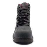 Avenger Blacksmith 6" Waterproof Met Guard Aluminum Toe Work Boots – Black A8816 Front Image
