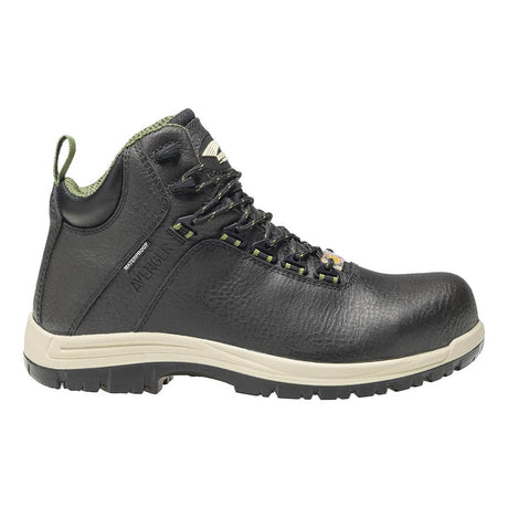 Avenger Breaker 6" Waterproof Puncture Resistant Composite Toe Work Boots – Black A7282 Profile Image