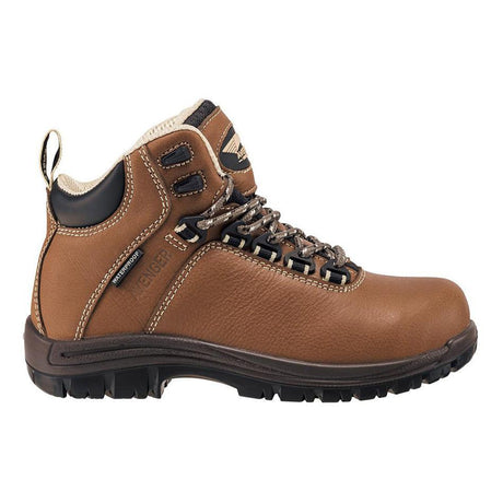 Avenger Breaker Women’s 6" Waterproof Puncture Resistant Composite Toe Work Boots – Brown A7286 Profile Image