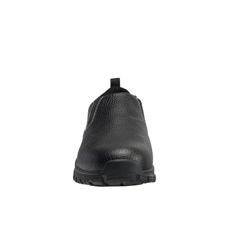 Avenger Flight SD10 Alloy Toe Slip-On Work Shoes – Black A7001 Front Image