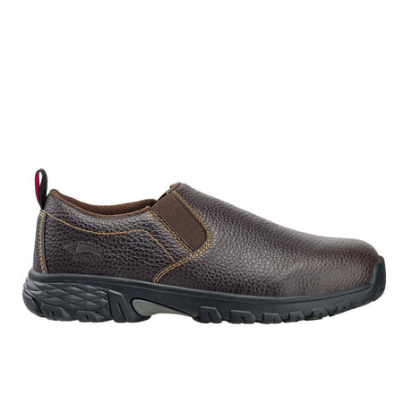 Avenger Flight SD10 Alloy Toe Slip-On Work Shoes – Brown A7000 Profile Image