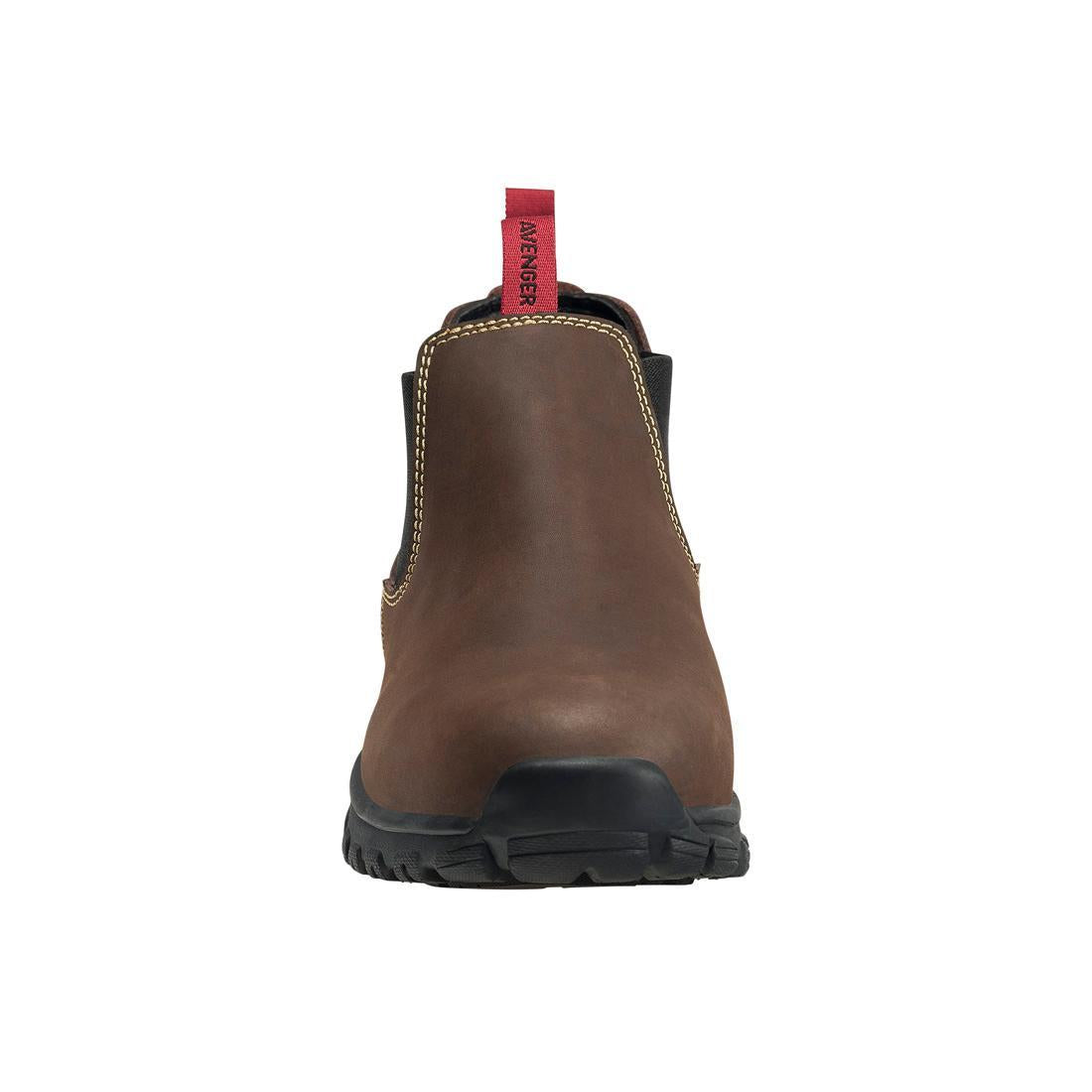 Avenger Flight Women’s Composite Toe SD10 Romeo Work Shoe – Brown A7040 Sole Image