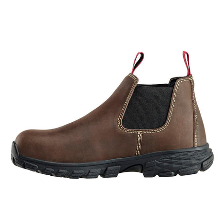 Avenger Flight Women’s SD10 Alloy Toe Romeo Work Shoe – Brown A7160
