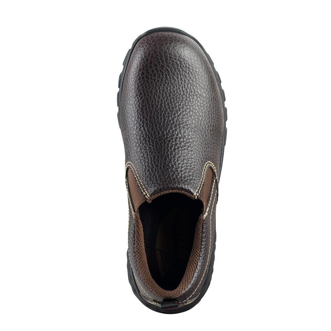 Avenger Flight Women's SD10 Alloy Toe Slip-On Brown – Steel Toes
