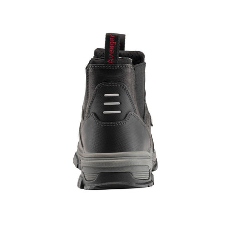 Avenger Ripsaw Puncture Resistant Alloy Toe Chelsea Work Boot – Black A7341 Heel Image