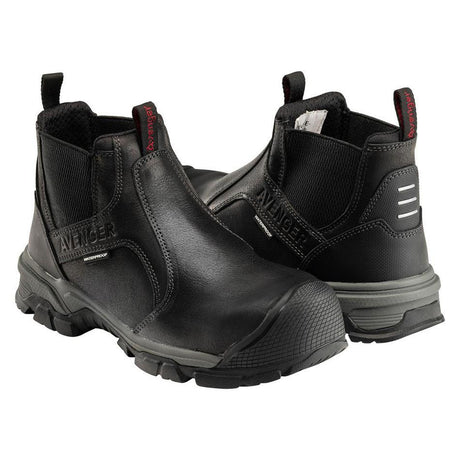 Avenger Ripsaw Puncture Resistant Alloy Toe Chelsea Work Boot – Black A7341