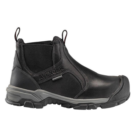 Avenger Ripsaw Puncture Resistant Alloy Toe Chelsea Work Boot – Black A7341 Profile Image