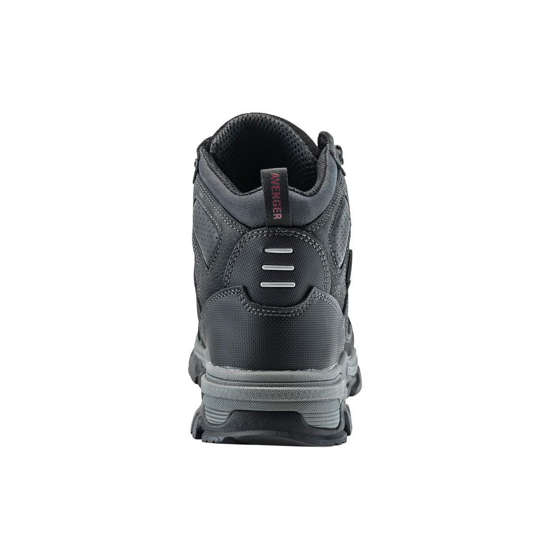 Avenger Ripsaw Puncture Resistant Alloy Toe Work Boots – Black A7337 Heel Image