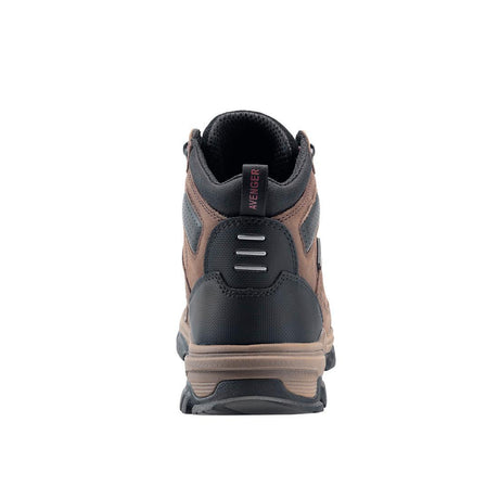 Avenger Ripsaw Puncture Resistant Alloy Toe Work Boots – Brown A7336 Heel Image