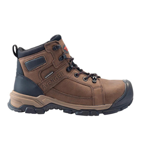 Avenger Ripsaw Puncture Resistant Alloy Toe Work Boots – Brown A7336 Profile Image