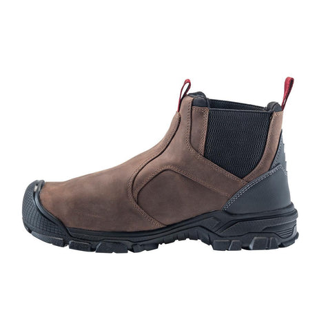 Avenger Ripsaw Met Guard Puncture Resistant Alloy Toe Chelsea Work Boot – Brown A7342