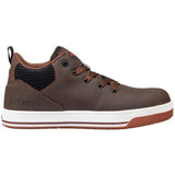 Avenger Swarm Aluminum Toe SD10 Work Shoes – Brown Profile View