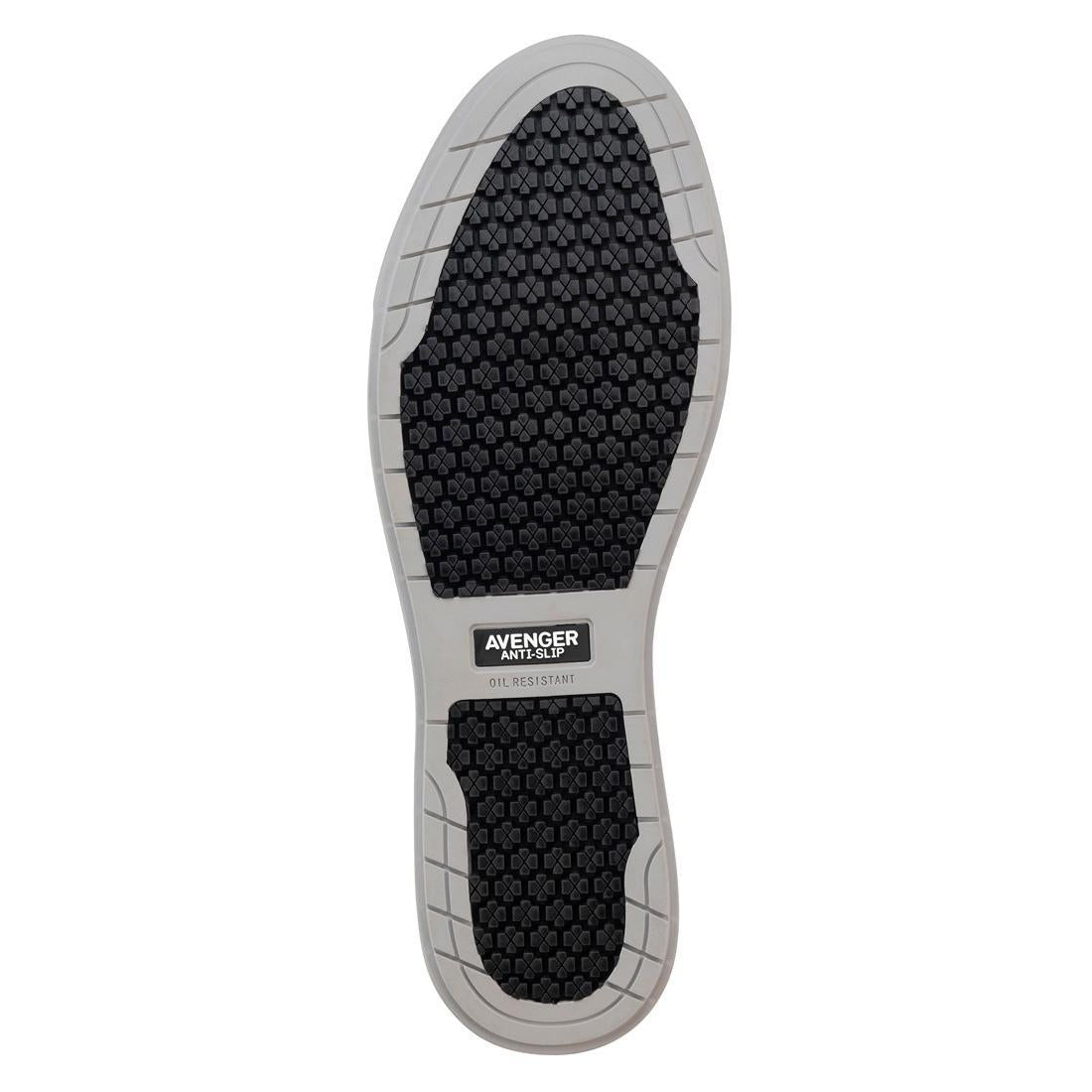 Avenger Swarm Aluminum Toe SD10 Work Shoes – Grey A711 Sole Image