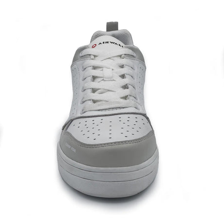 Airwalk Arena Composite Toe Work Shoes – White/Gray 6