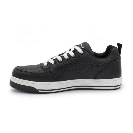 Airwalk Arena Composite Toe Work Shoes – Black/White 6