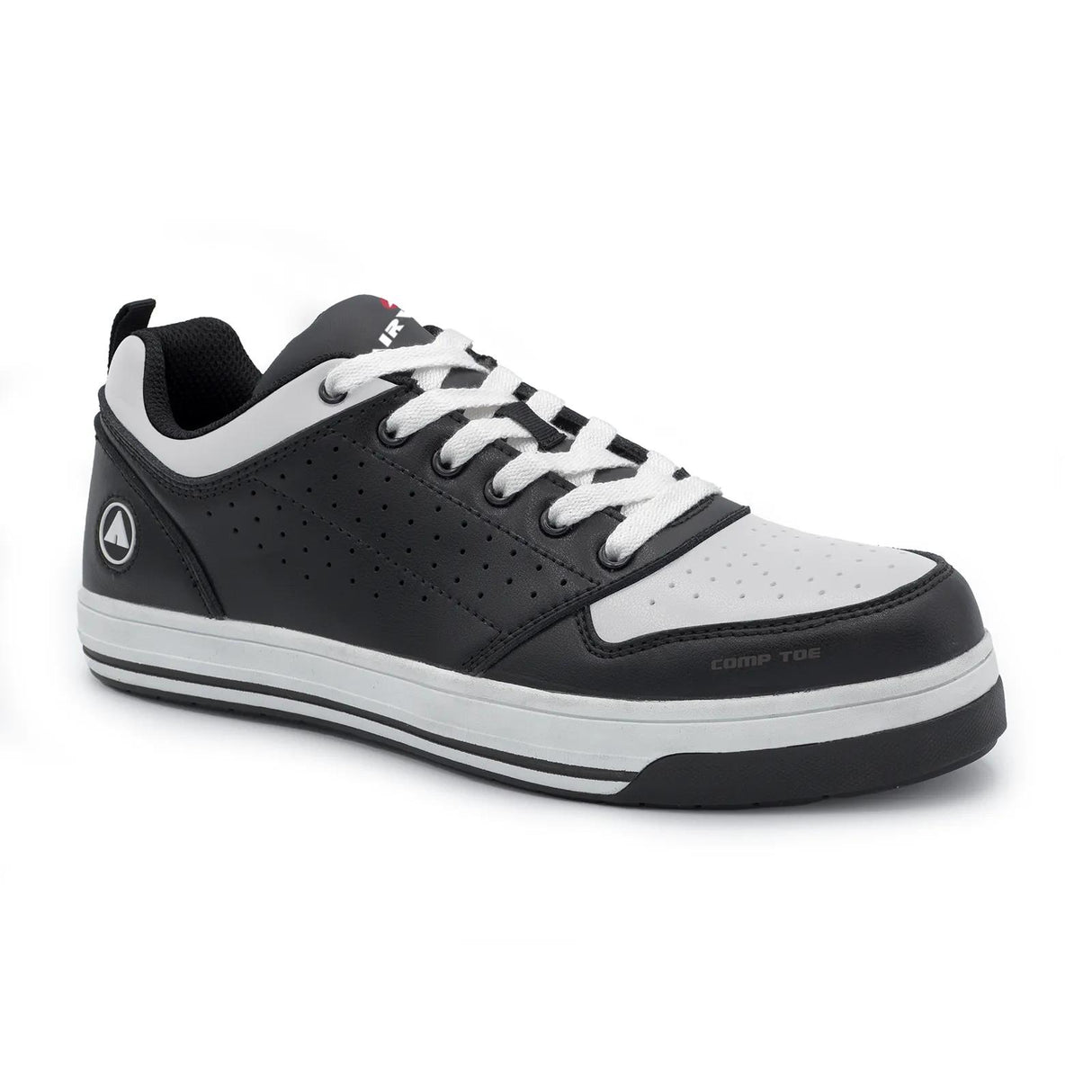 Airwalk Arena Women’s Composite Toe Work Shoes – Black/White 2