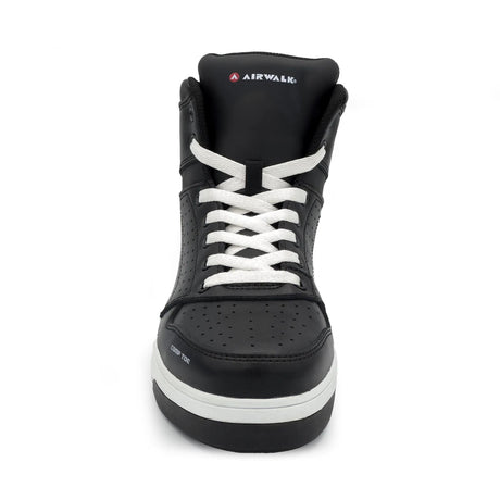 Airwalk Arena Mid Composite Toe Work Shoes – Black/White 6