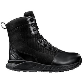 Black Diamond Black Diamond 8" Waterproof Side Zip Composite-Toe Tactical Work Boot Black Profile View