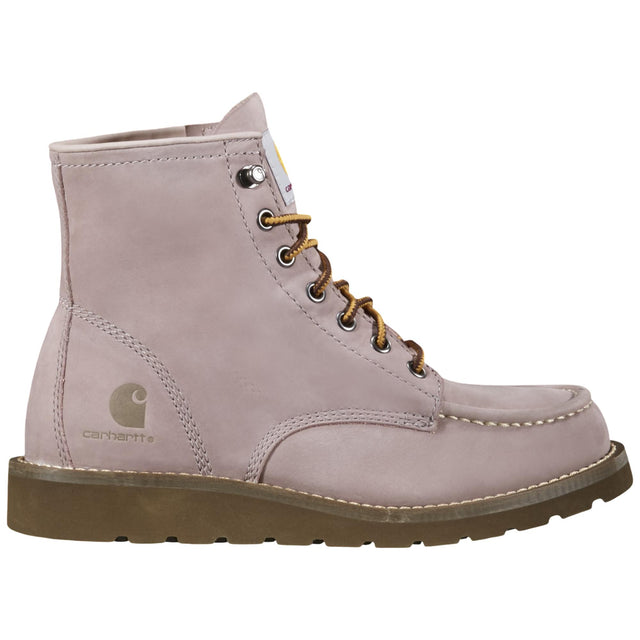 Carhartt 6" Moc Toe Wedge Work Boot - Light Purple cover