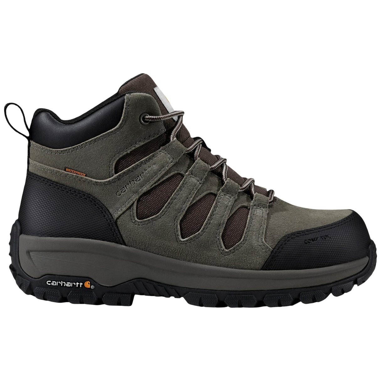 Carhartt Dearborn Mid Waterproof Comp Toe Boot - Greige cover