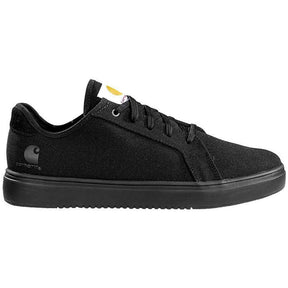Carhartt 3" Women’s Detroit Canvas Soft-Toe Sneaker Black Profile View