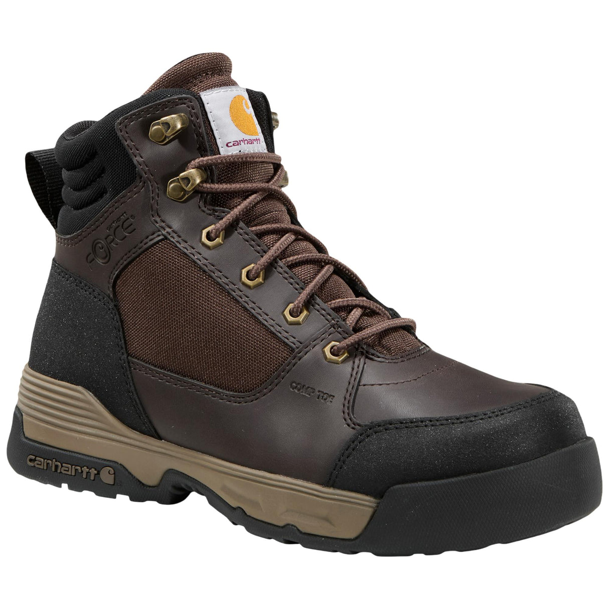 Carhartt Force HD 6" Composite Toe Boot - Dark Brown side image