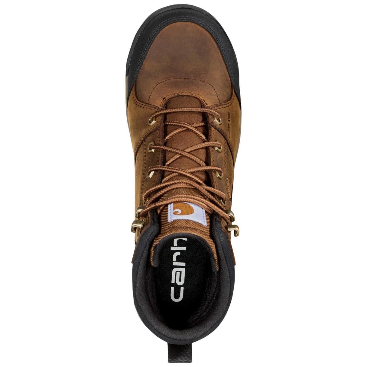 Carhartt Force HD 6" Waterproof Comp Toe Boot - Brown front view