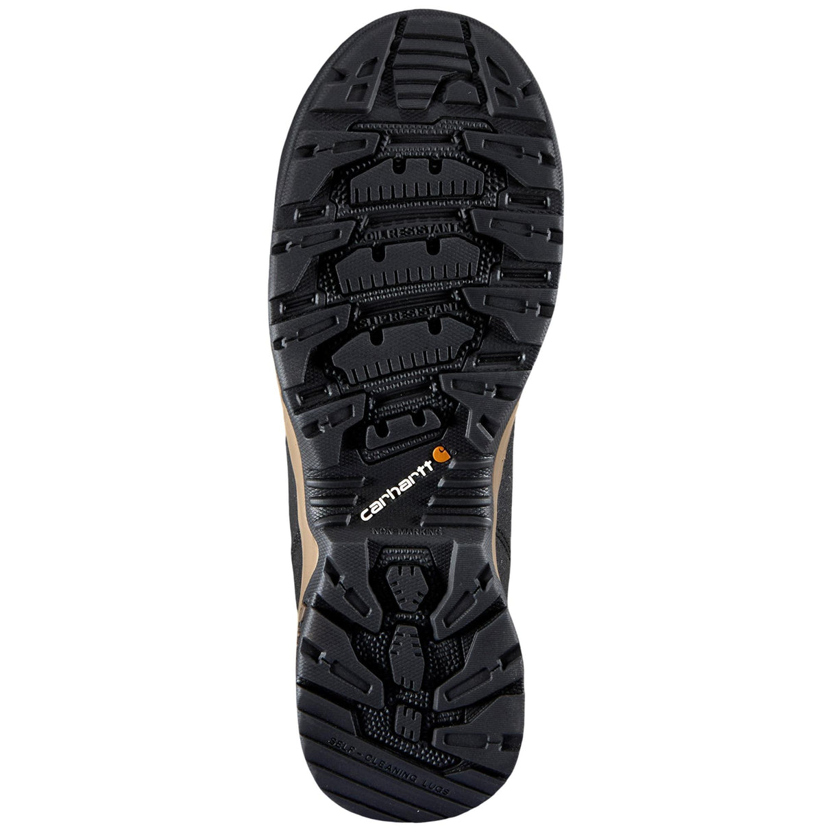 Carhartt Force HD 6" Waterproof Comp Toe Boot - Brown sole image