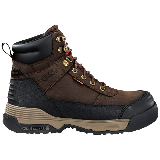 Carhartt Force HD 6" WP Insulated Comp Toe Boot - Dk Brn cover