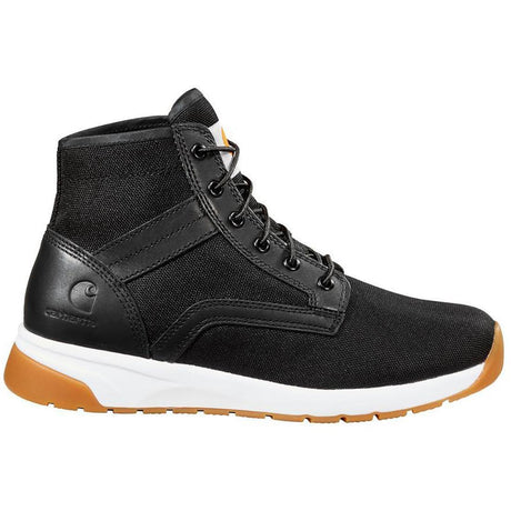 Carhartt 5" Force Nano-Toe Lightweight Work Boot Black/White Profile View