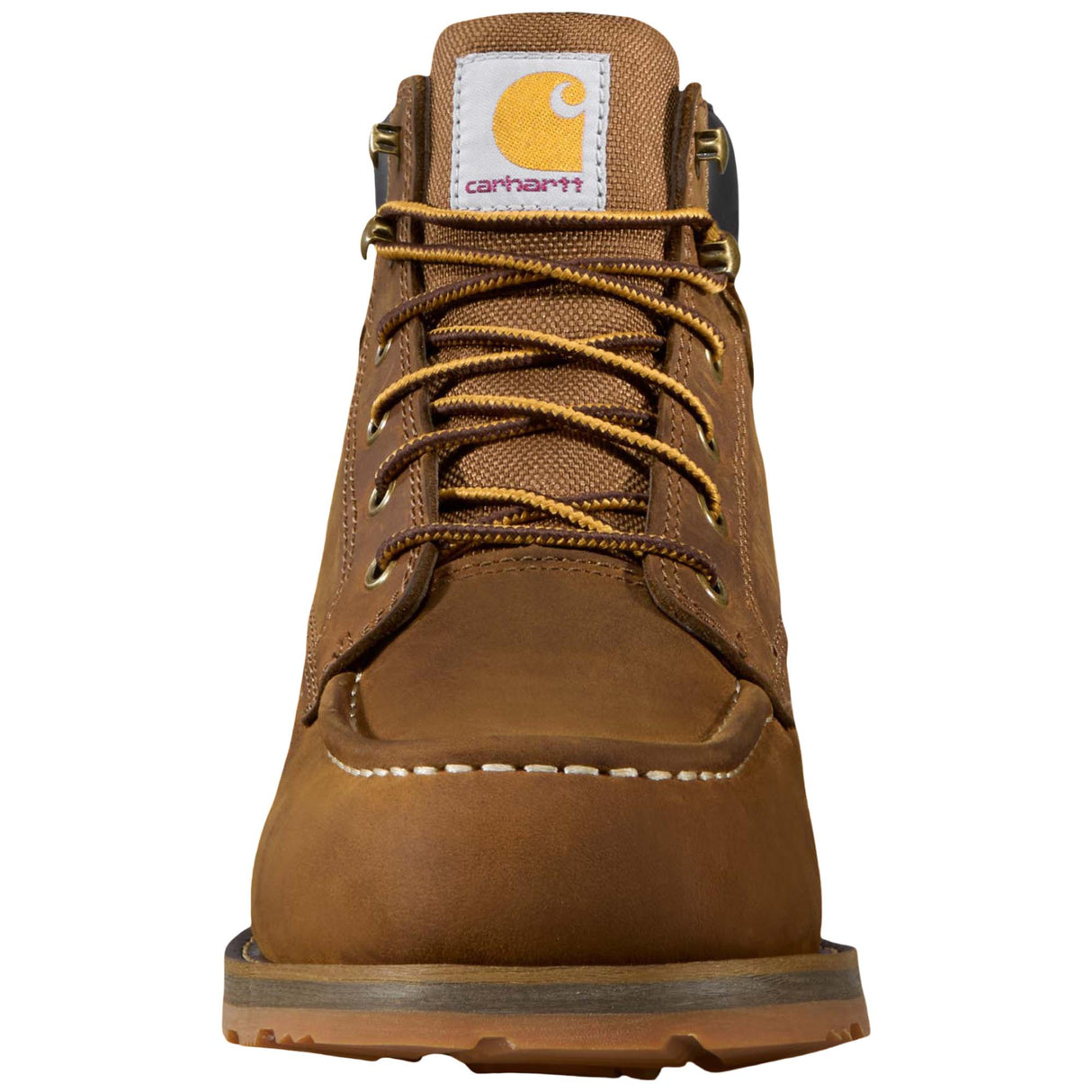 Carhartt Grafton 6" Waterproof Moc Toe Boot - Dark Tan front view