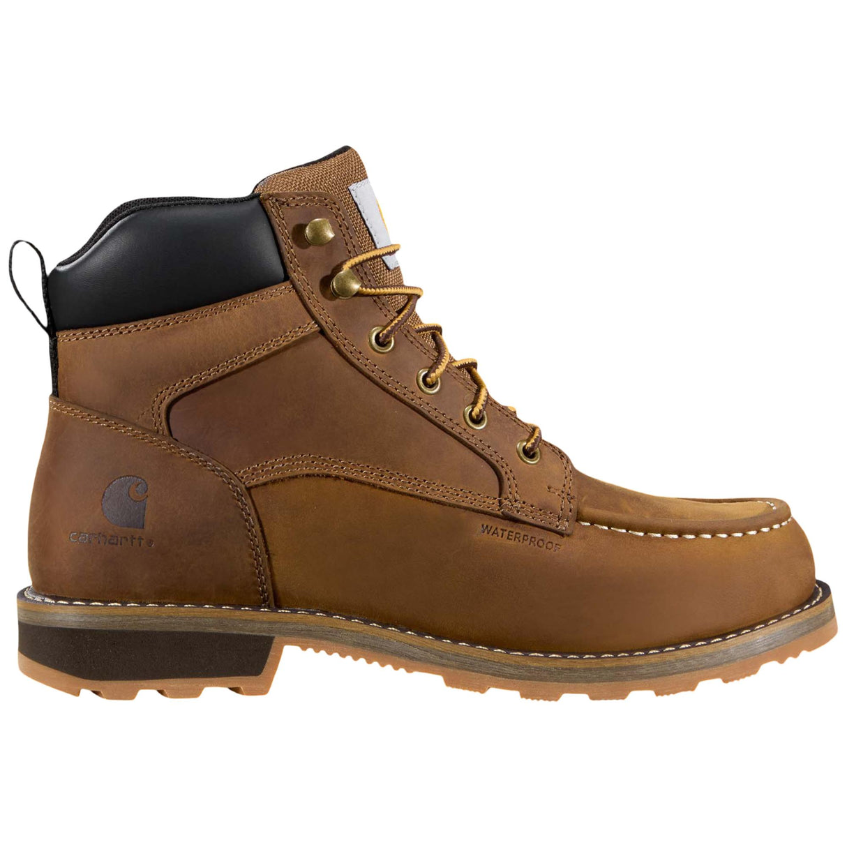Carhartt Grafton 6" Waterproof Moc Toe Boot - Dark Tan cover