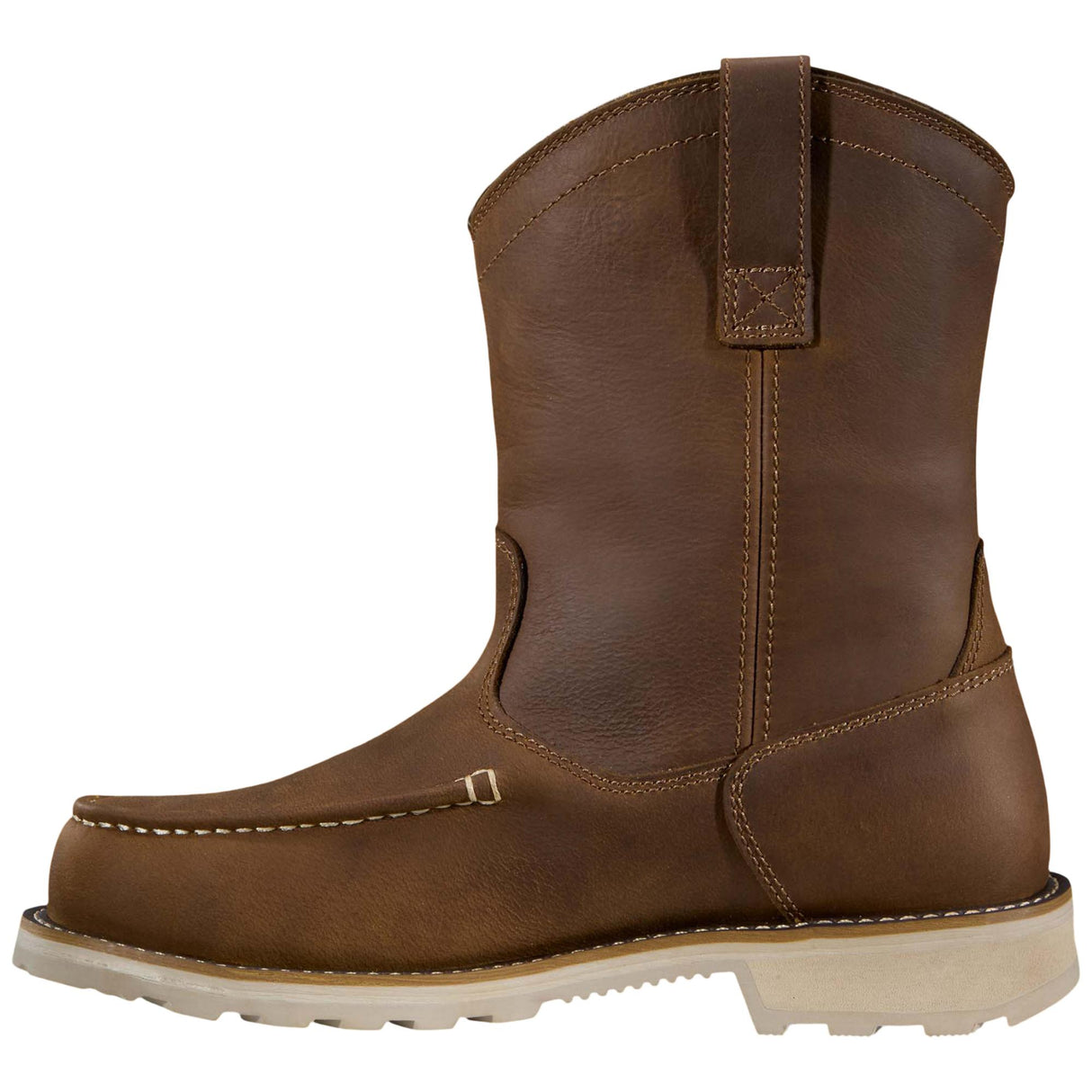 Carhartt Grafton Waterproof Moc Toe Wellington - Brown sole image