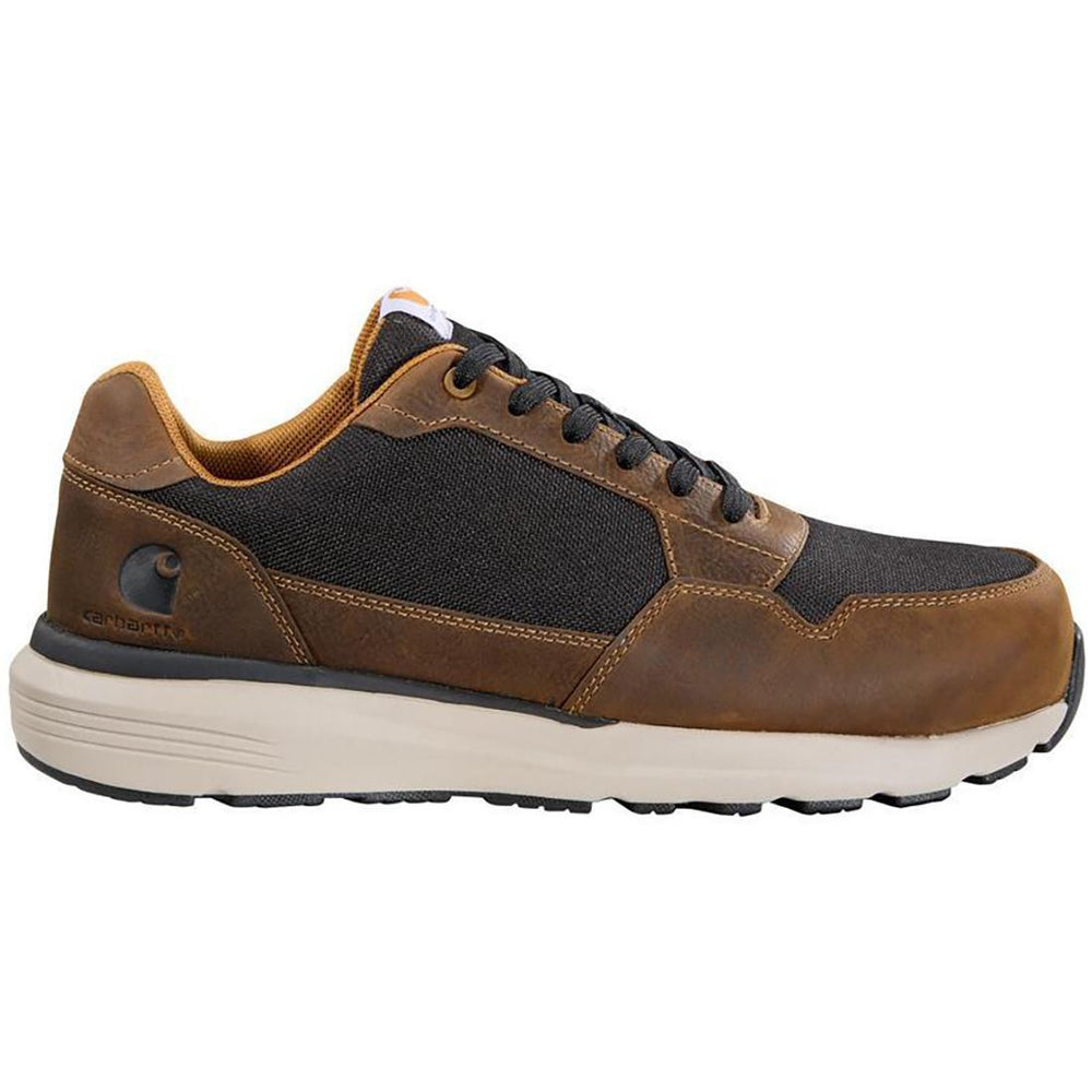 carhartt dress shoes Carhartt Men's Greenfield SD Nano Toe Work Sneaker | Brown Black