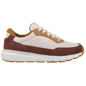 Carhartt Greenfield Women's ESD Soft-Toe Sneaker Brown/Pink Profile View