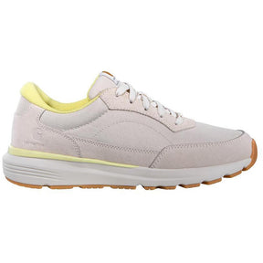 Carhartt Greenfield Women's ESD Soft-Toe Sneaker White/Yellow Profile View