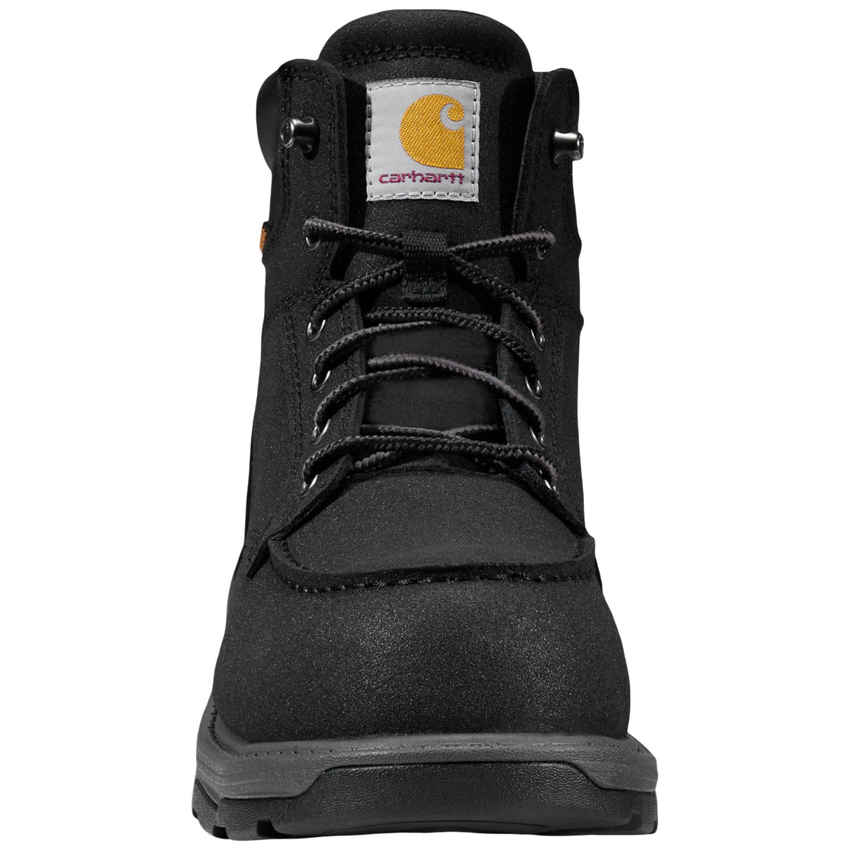 Carhartt Hamilton 6" WP Composite Moc Toe Boot - Black front view