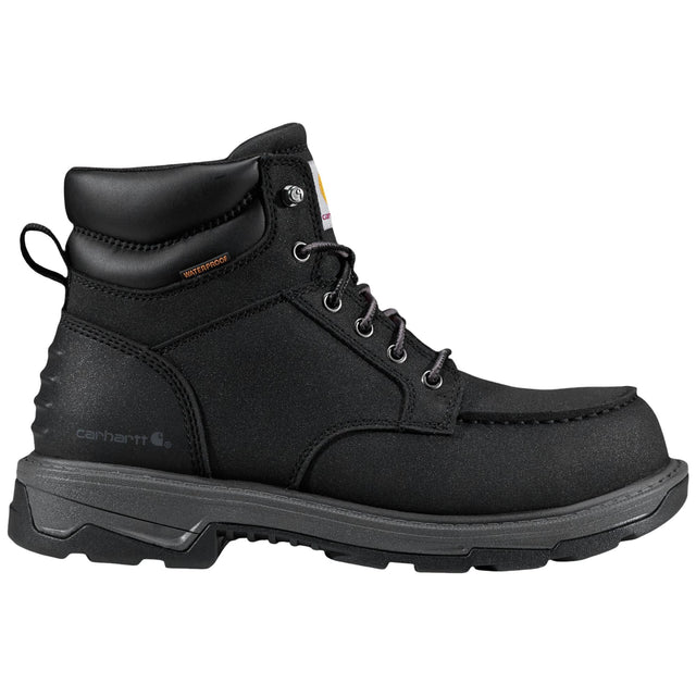 Carhartt Hamilton 6" WP Composite Moc Toe Boot - Black cover