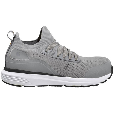 Carhartt Women's Haslett 3 Inch Nano-Toe ESD Work Shoe Grey Profile View