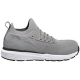 Carhartt Women's Haslett 3 Inch Soft-Toe Shoe Grey Profile View