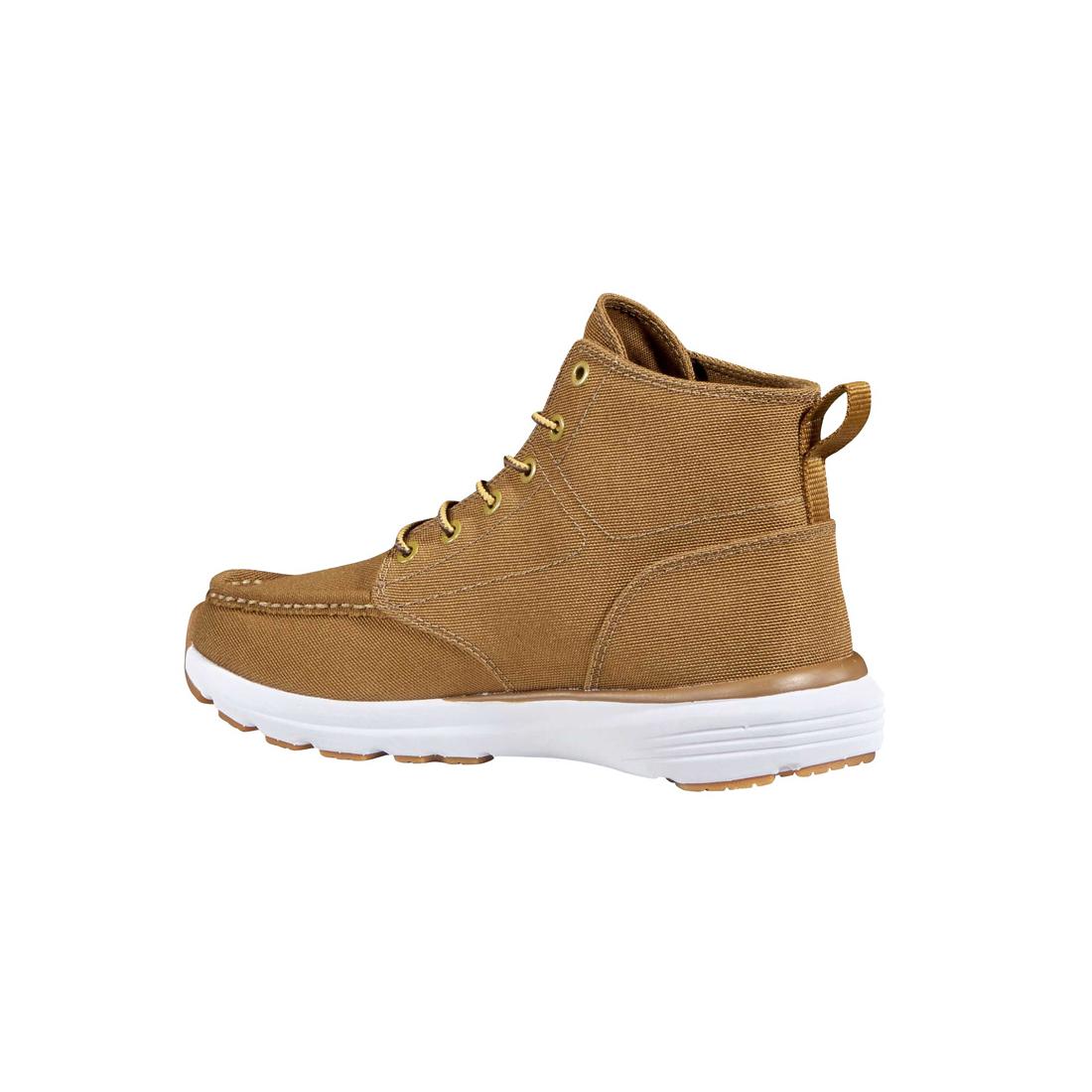 Carhartt Haslett Moc Toe Canvas Chukka Brown – Steel Toes