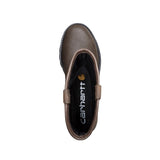 Carhartt 11" Heritage Steel-Toe Waterproof Wellington Pull-On Work Boot Dark Brown CMP1270 upper view