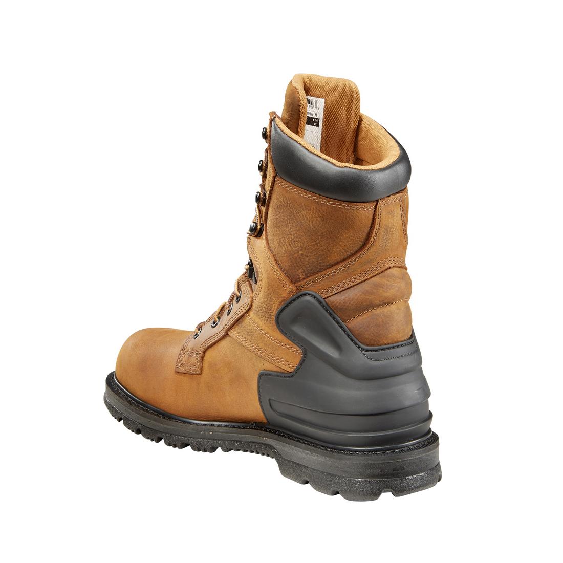 Carhartt Heritage 8 WP Steel Toe Boot Brown Steel Toes