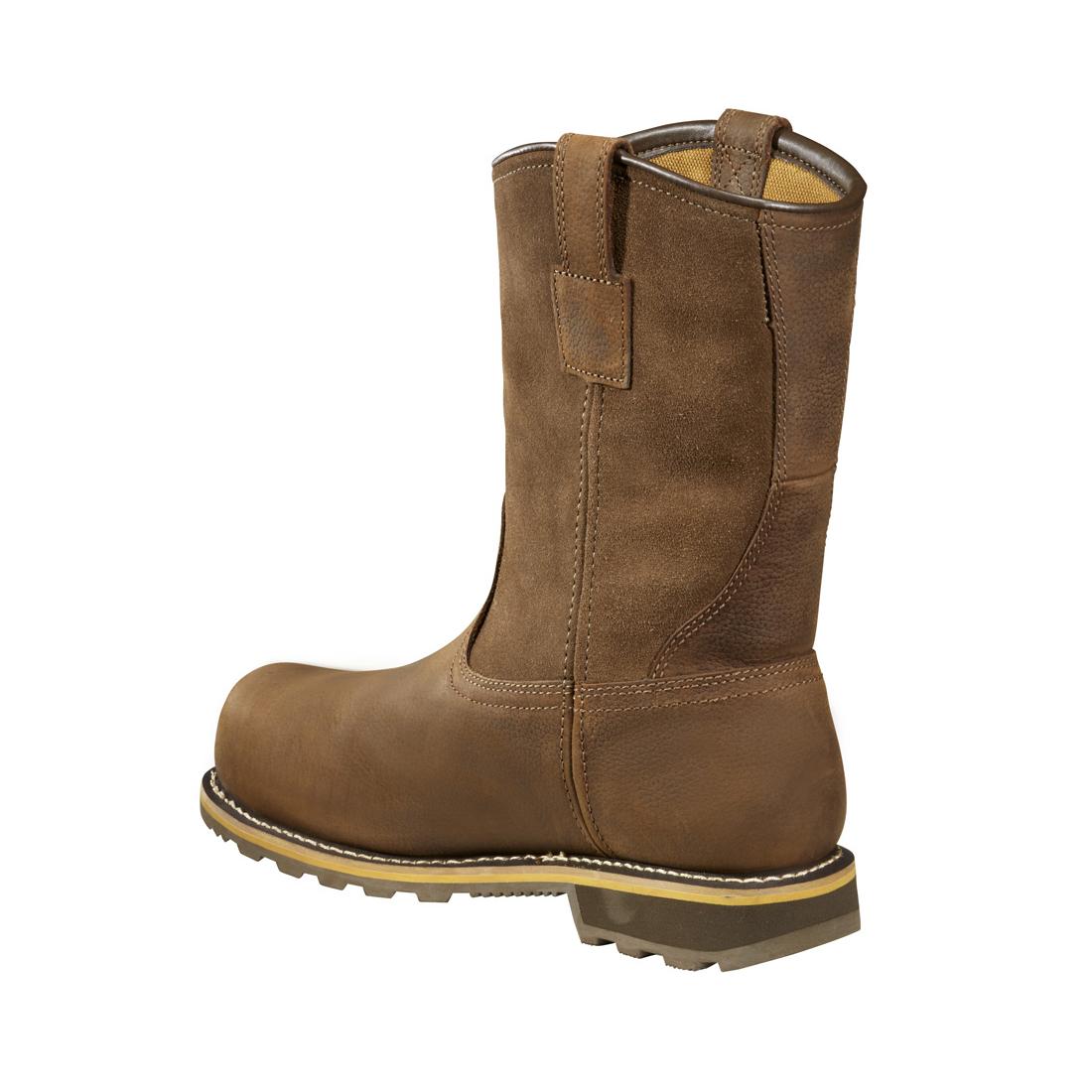 Carhartt Traditional Welt WP Nano Toe Boot Brown – Steel Toes