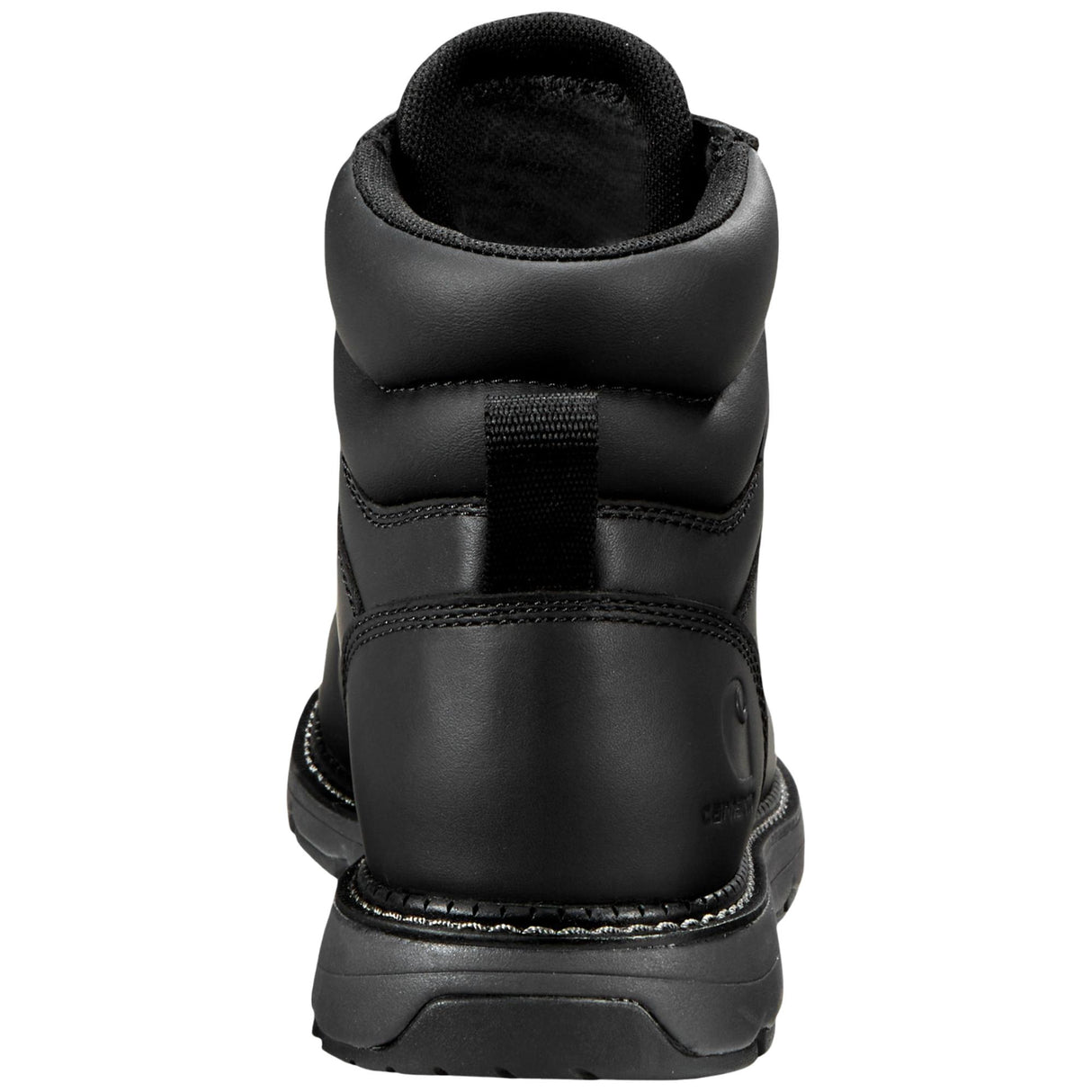 Carhartt Millbrook 6" WP Nano Toe Wedge Boot - Black back side