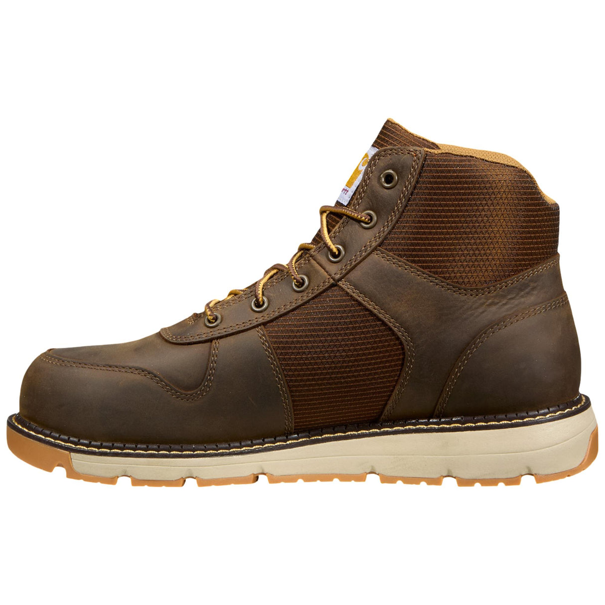Carhartt Millbrook Mid Wedge Work Boot - Brown sole image