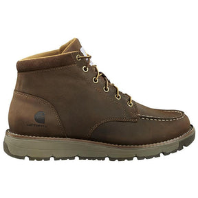 Carhartt 5" Millbrook Moc Toe Wedge Soft Toe Boot Brown Profile View