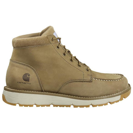 Carhartt 5" Millbrook Moc Toe Wedge Soft Toe Boot Coyote Profile View